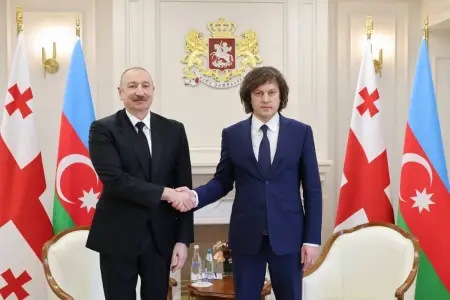 İrakli Kobaxidze İlham Əliyevi təbrik etdi