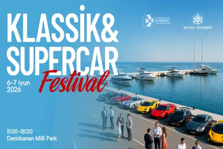 Bulvarda klassik və sürət avtomobillərinin festivalı keçiriləcək