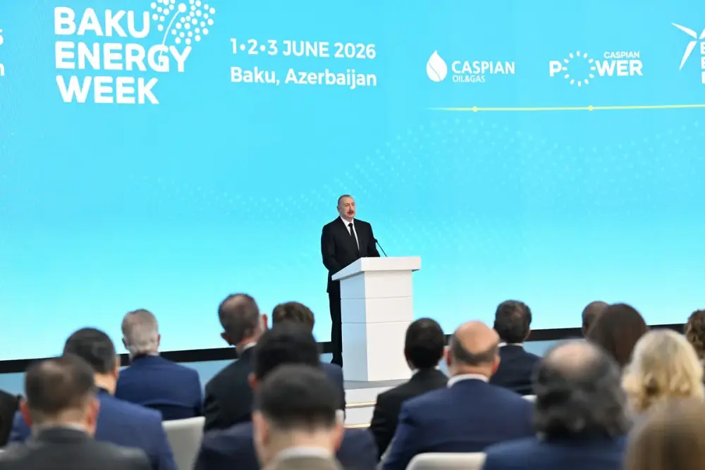 Prezident “Baku Energy Forum”un açılış mərasimində - Fotolar