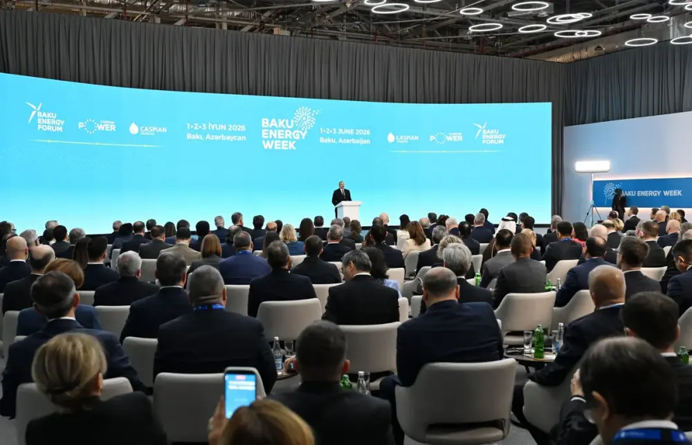 Prezident “Baku Energy Forum”un açılış mərasimində - Fotolar