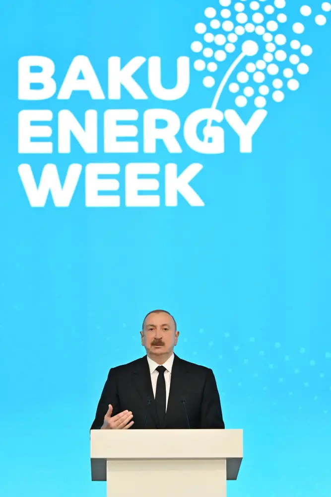 Prezident “Baku Energy Forum”un açılış mərasimində - Fotolar