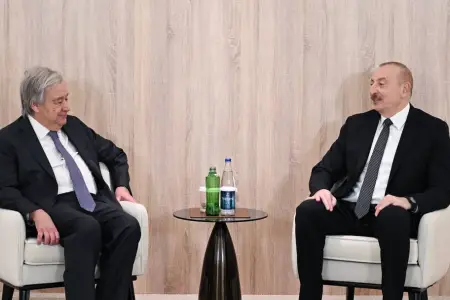 BMT-nin Baş katibi İlham Əliyevi təbrik etdi