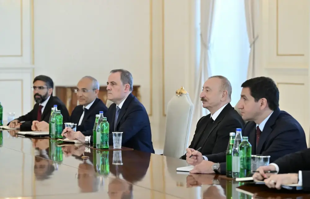 İlham Əliyev ABŞ Dövlət katibinin köməkçisini qəbul etdi