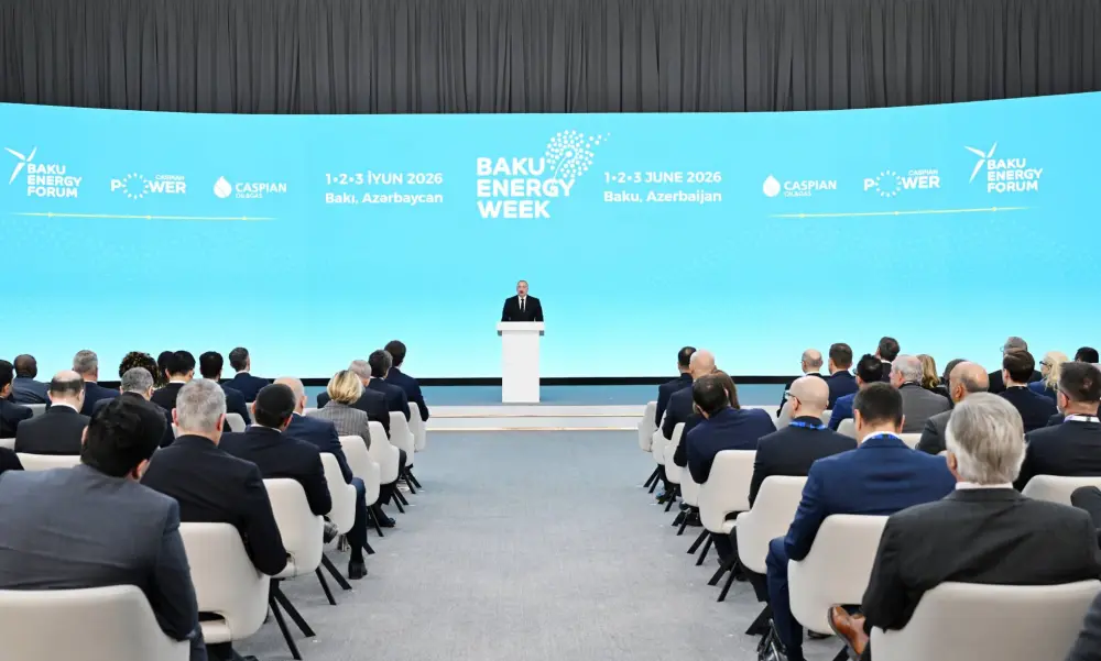 Prezident İlham Əliyev “Bakı Enerji Həftəsi”nin rəsmi açılış mərasimində iştirak edib – FOTOLAR