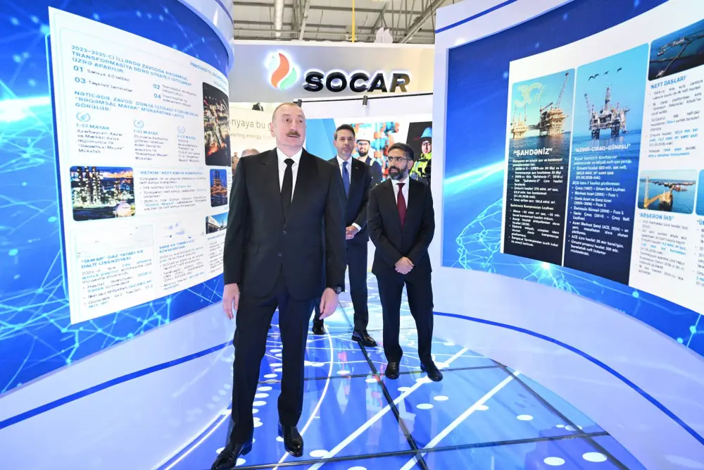 Prezident İlham Əliyev “Bakı Enerji Həftəsi”nin rəsmi açılış mərasimində iştirak edib – FOTOLAR
