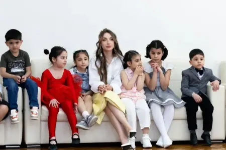Alyona Əliyeva uşaqlarla bağlı PAYLAŞIM ETDİ