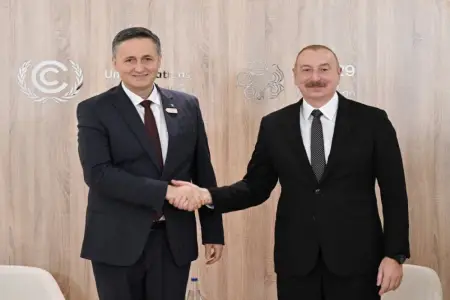 Denis Beçiroviç Prezident İlham Əliyevi təbrik etdi