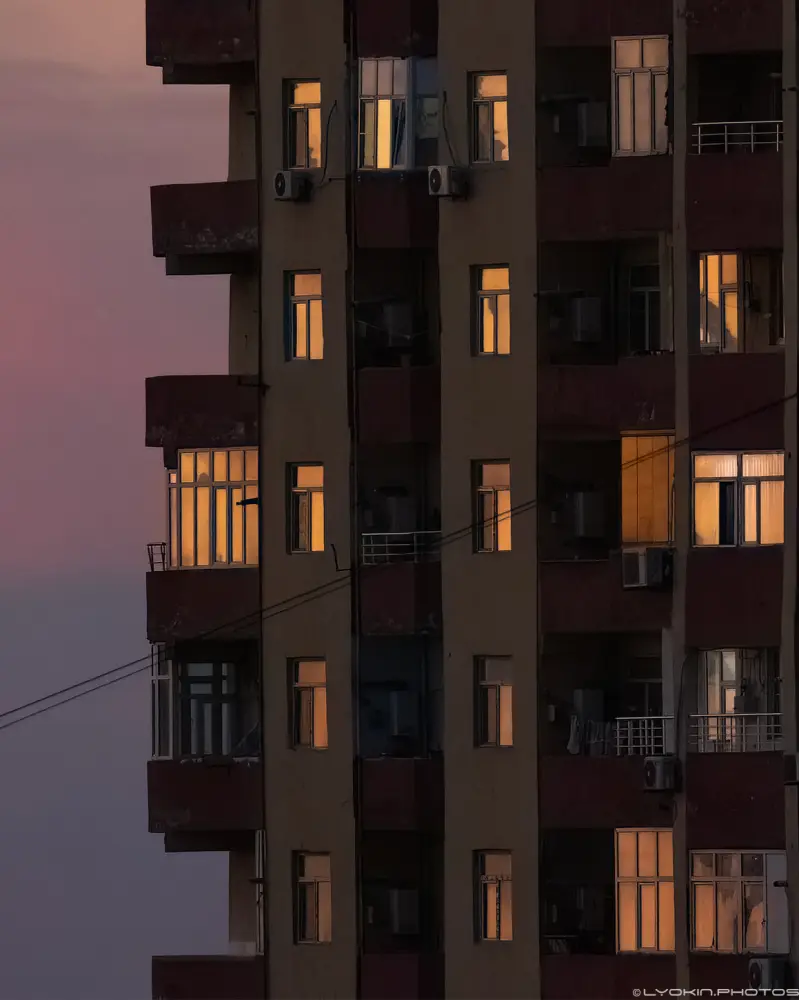 Gün batımı Bakını narıncıya boyadı – FOTOLAR