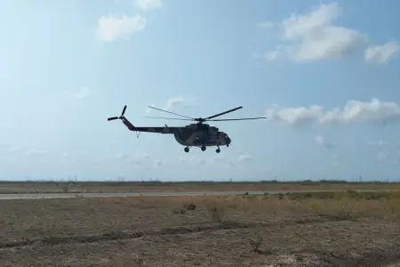 İngiltərədə hərbi helikopter qəzaya uğradı