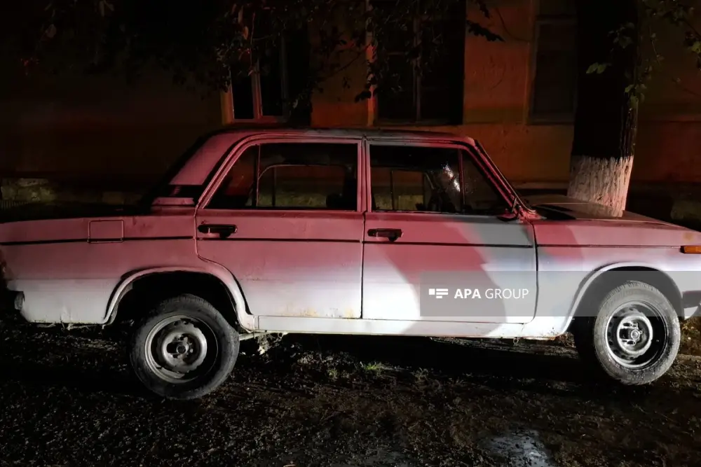 Lənkəranda avtomobil ağaca çırpıldı, sürücü öldü – FOTOLAR