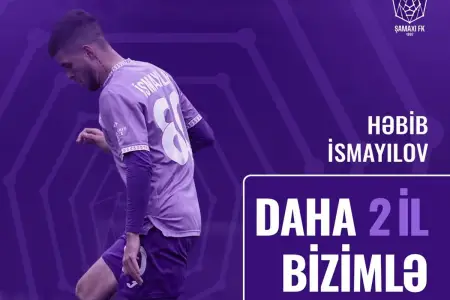 "Şamaxı" klubu futbolçusu ilə yeni müqavilə bağladı