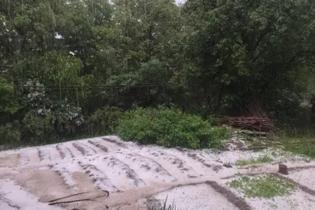 Şahbuzun Kükü kəndinə dolu yağdı