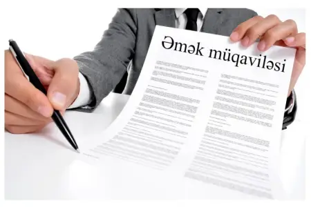 Əmək müqavilələrinin sayı açıqlandı