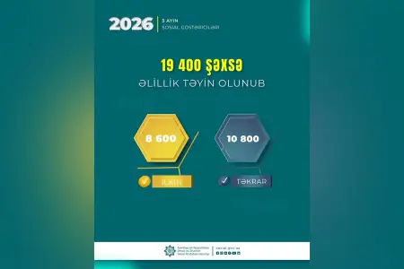 19 mindən çox şəxsə əlillik təyin olundu