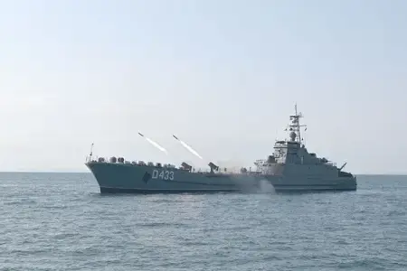 Ordumuz Xəzərdə “düşməni” məhv etdi - Foto