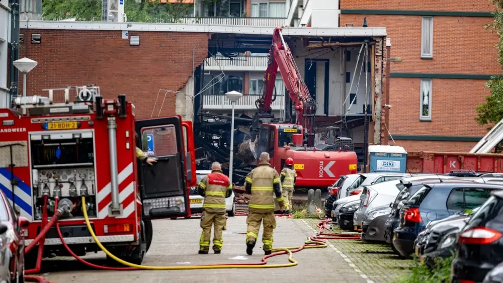 Amsterdamda idman klubunda güclü PARTLAYIŞ