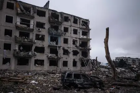 Ukrayna vuruldu: ölənlər var