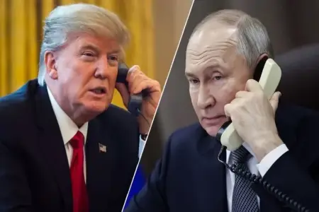 Tramp və Putin arasında telefon danışığı oldu