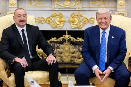 İlham Əliyev Donald Trampı təbrik etdi