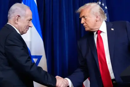 Netanyahu və Tramp üz-üzə - Bu şərtə əməl etmək istəmir