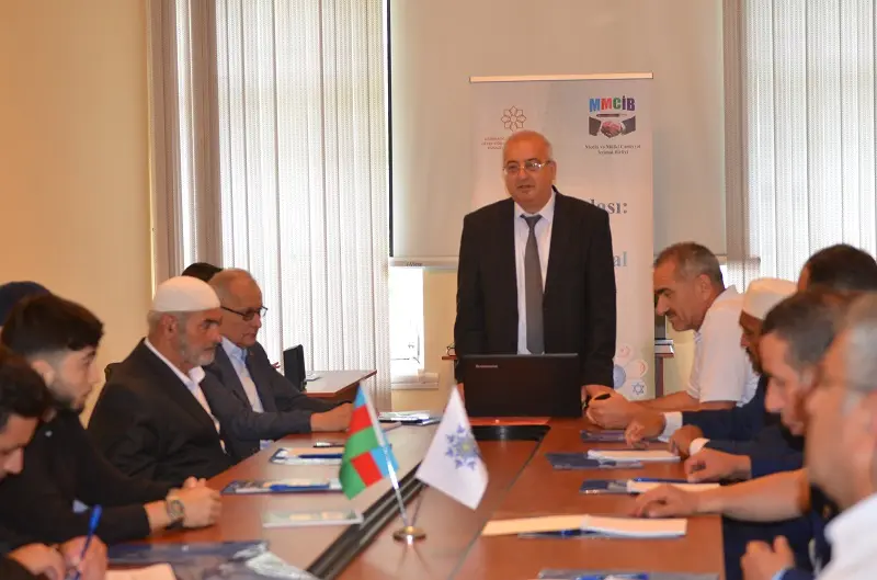 Şəkidə “Tolerant və multikultural Azərbaycan” mövzusunda ictimai müzakirə keçirildi - FOTOLAR