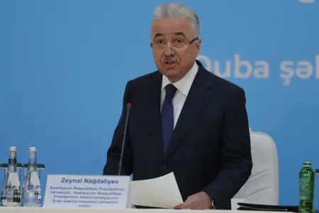 Prezidentin köməkçisi Qubada regional müşavirə keçirdi - FOTOLAR