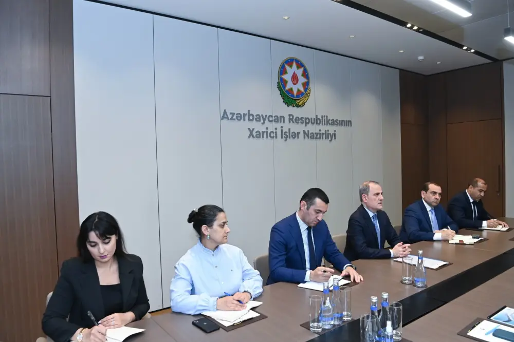 Ceyhun Bayramov Bağdad Amreyevlə görüşdü