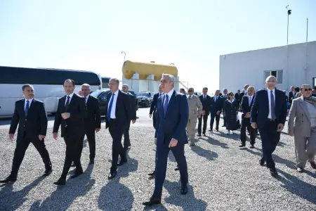 Dövlət rəsmiləri Ağdərənin Baş planı ilə tanış oldular - Fotolar 
