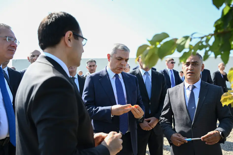 Dövlət rəsmiləri Ağdərənin Baş planı ilə tanış oldular - Fotolar 
