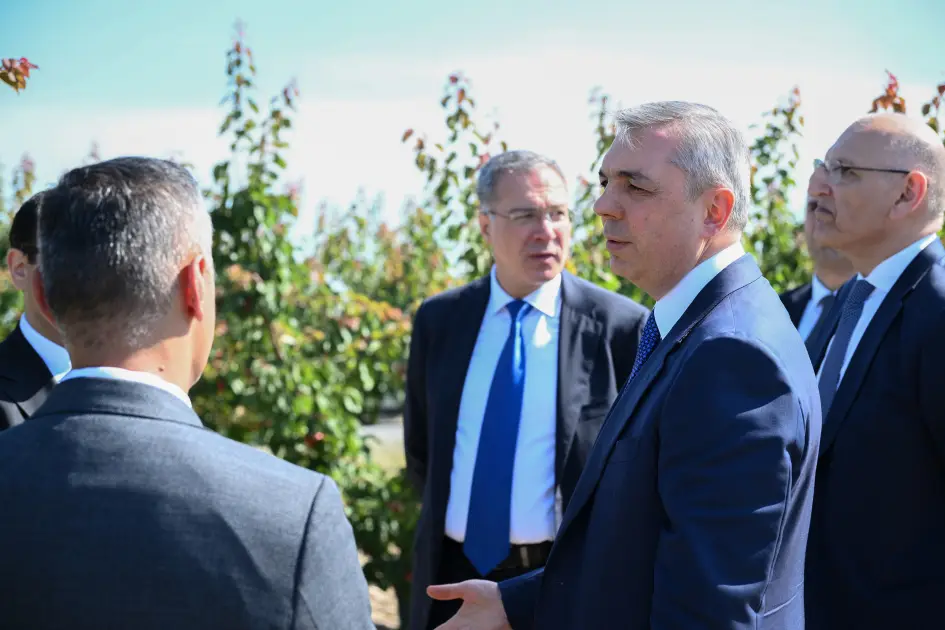 Dövlət rəsmiləri Ağdərənin Baş planı ilə tanış oldular - Fotolar 