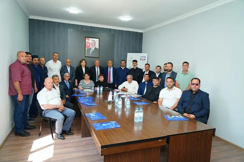 QHT Oğuzda “tolerant və multikultural Azərbaycan” mövzusunda tədbir keçirdi - FOTOLAR