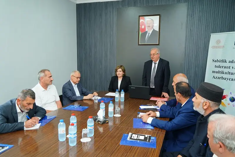 QHT Oğuzda “tolerant və multikultural Azərbaycan” mövzusunda tədbir keçirdi - FOTOLAR