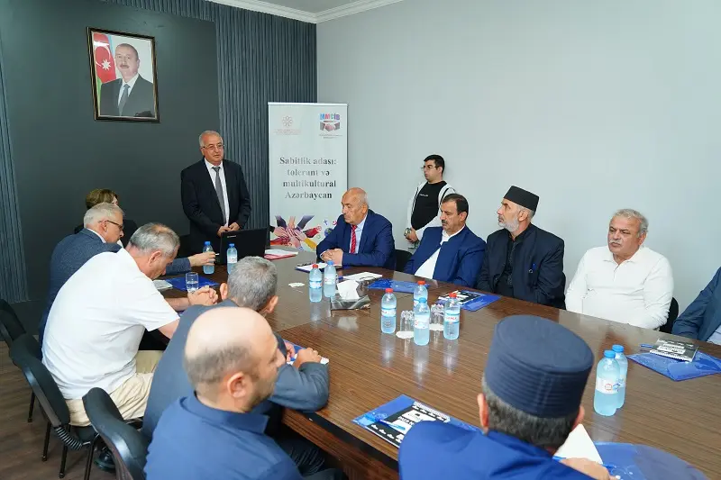 QHT Oğuzda “tolerant və multikultural Azərbaycan” mövzusunda tədbir keçirdi - FOTOLAR