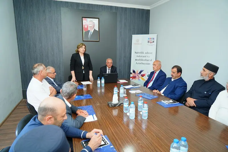QHT Oğuzda “tolerant və multikultural Azərbaycan” mövzusunda tədbir keçirdi - FOTOLAR