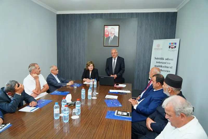 QHT Oğuzda “tolerant və multikultural Azərbaycan” mövzusunda tədbir keçirdi - FOTOLAR