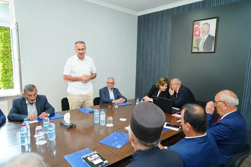 QHT Oğuzda “tolerant və multikultural Azərbaycan” mövzusunda tədbir keçirdi - FOTOLAR