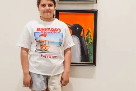 “İstedadın ilk addımları” sərgisi balaca rəssamların yaradıcılıq dünyasını təqdim etdi - FOTOLAR 