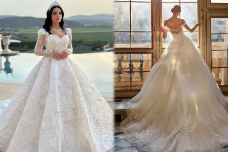 Vaxtı keçib deməyin... - Bu gəlinliklər yenə dəbdədir
