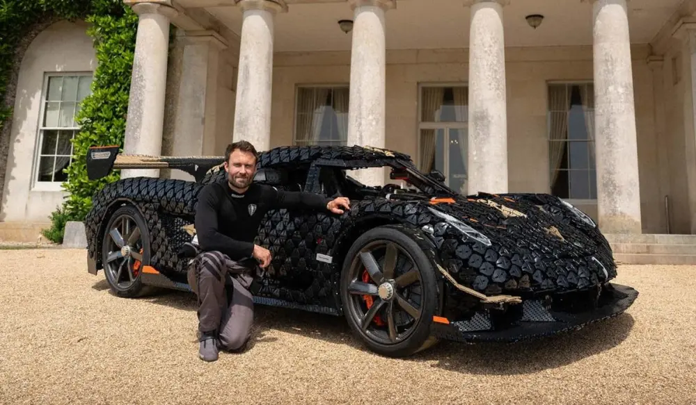 5 milyonluq hiperkarı LEGO-dan yığdılar – FOTOLAR