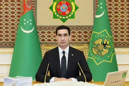 Türkmənistan Prezidenti Azərbaycana səfərə gəldi