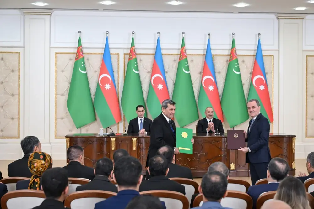 Azərbaycan-Türkmənistan sənədləri mübadilə olundu - YENİLƏNDİ