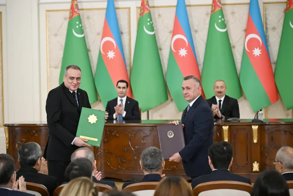 Azərbaycan-Türkmənistan sənədləri mübadilə olundu - YENİLƏNDİ