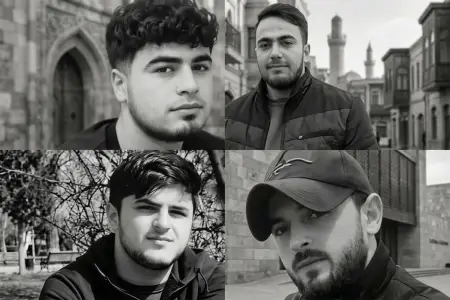 Mərdəkanda dənizdə batan 4 gəncin - Fotosu