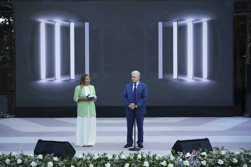 Xətaidə Sabir Rüstəmxanlının 80 illiyi qeyd olundu - Video - Fotolar