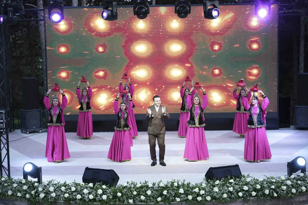 Xətaidə Sabir Rüstəmxanlının 80 illiyi qeyd olundu - Video - Fotolar
