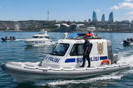 Su polisi dəniz sahilində narkotikə qarşı əməliyyat keçirdi - VİDEO
