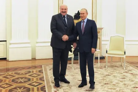 Putin və Lukaşenko arasında görüş oldu