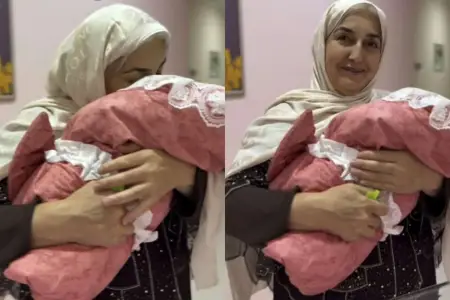 Azərbaycanda 63 yaşlı qadın ana oldu - VİDEO