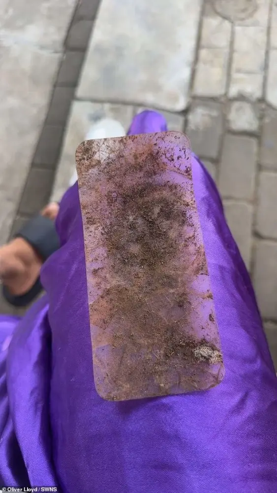Meymun turistin telefonunu oğurlayıb selfi çəkdi - Foto