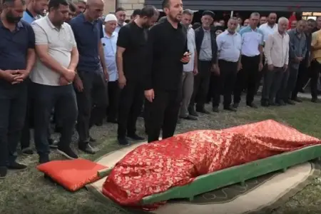 Xarkovda ölən azərbaycanlı tələbə dəfn edildi - FOTO